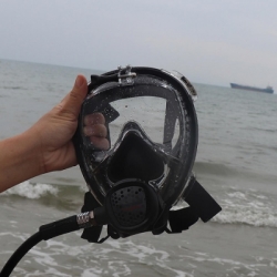 large mask full face freemask diving balidiveshop 3